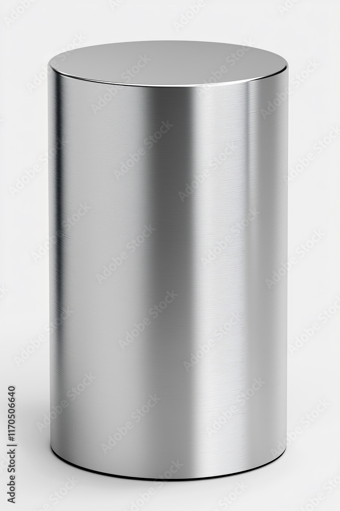 Compact, sturdy metal cylinder with a matte surface. Compact, sturdy metal cylinder with a matte surface.