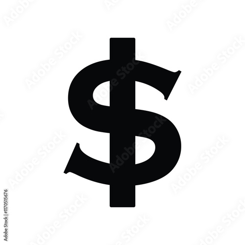 dollar symbol vector template design, usd currency symbol design, usd logo icon design template