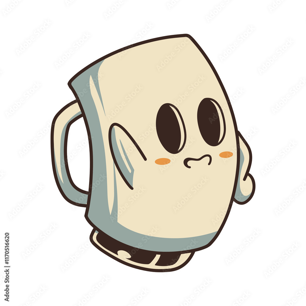 mug of coffee with milk