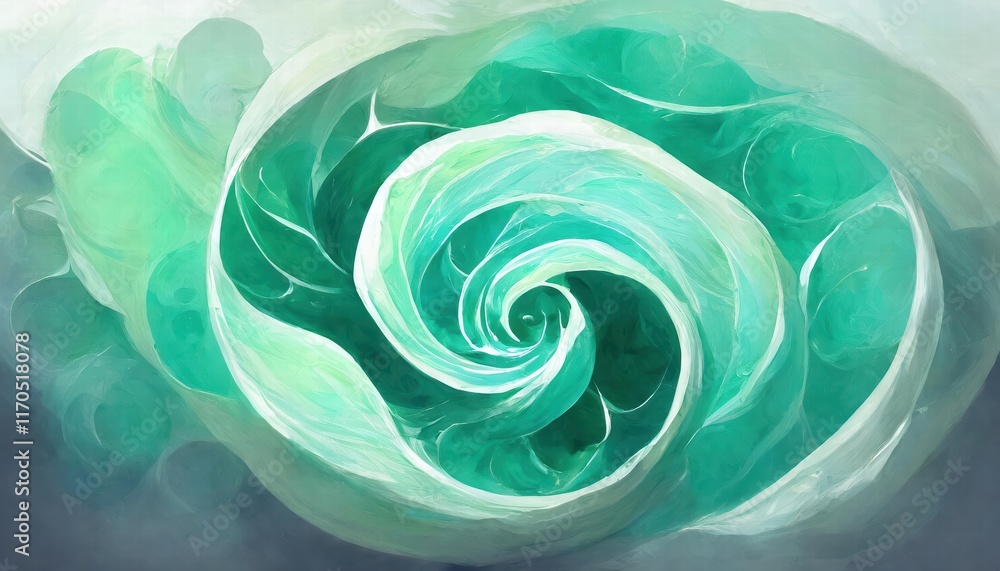 A Serene Dance of Mint Green and Seafoam Blue An Abstract Exploration of Calmness and Tranquility in Shapes and Colors, Perfect for Modern Art Enthusiasts and Interior Designers Alike A Serene Dance of Mint Green and Seafoam Blue An Abstract Exploration of Calmness and Tranquility in Shapes and Colors, Perfect for Modern Art Enthusiasts and Interior Designers Alike