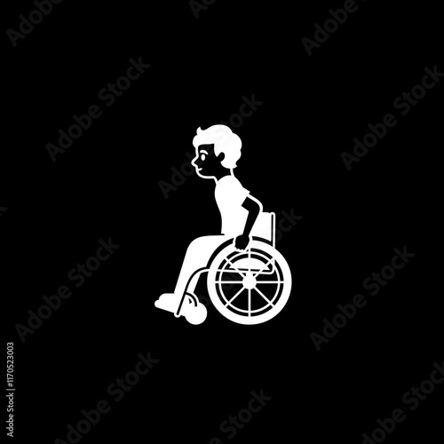 Person in Manual Wheelchair Emoji
