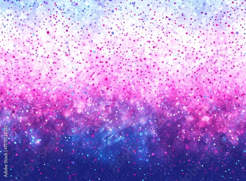 Colorful Dot Gradient Seamless Pattern with Watercolor Effect photo