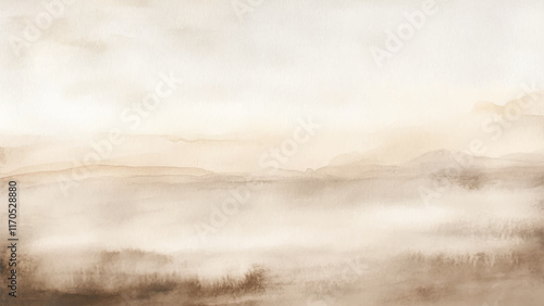 Abstract watercolor aesthetic horizontal background. Hand drawn vector splatter texture. Brush stroked painting pastel color watercolour