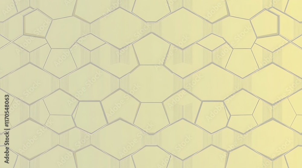 Fototapeta premium Abstract Geometric Honeycomb Pattern 