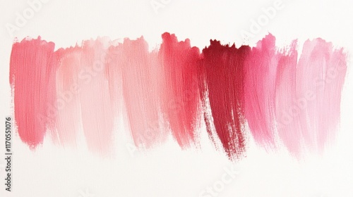 Smooth pencil strokes create a gradient from soft pink to deep crimson hues in a meticulous artistic display photo