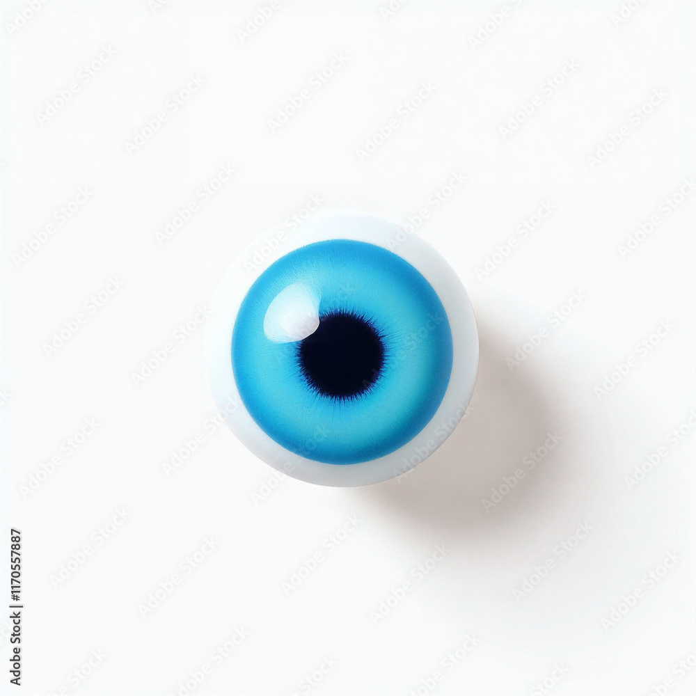Concept photo of evil eye bead with space for text Concept photo of evil eye bead with space for text
