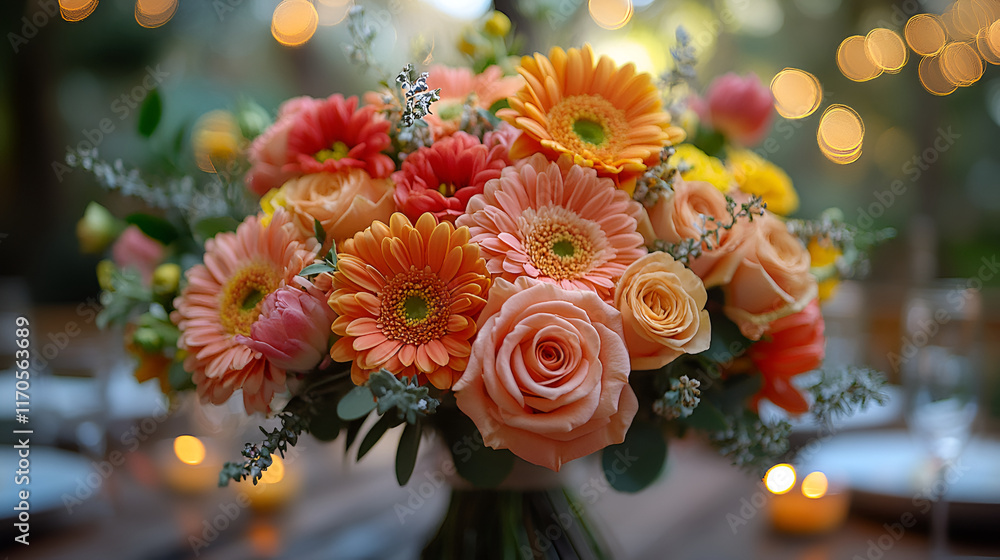Colorful bouquet of flowers creating a beautiful perfect for celebrating love and special occasions, Beautiful flowers bouquet and bokeh background Outdoor Flower. Bouquet of different flowers Colorful bouquet of flowers creating a beautiful perfect for celebrating love and special occasions, Beautiful flowers bouquet and bokeh background Outdoor Flower. Bouquet of different flowers