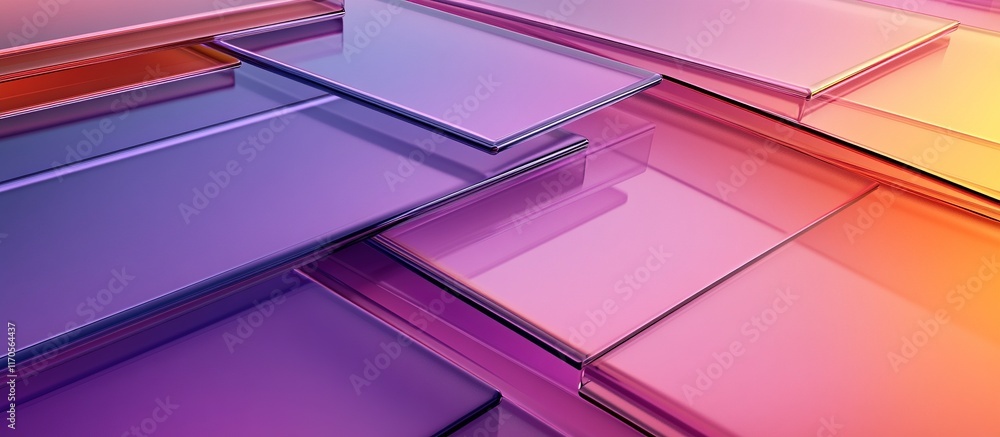 Abstract colorful geometric shapes. Abstract colorful geometric shapes.