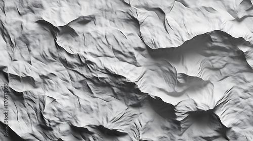 Wallpaper Mural Abstract grayscale texture of mountainous terrain. Torontodigital.ca