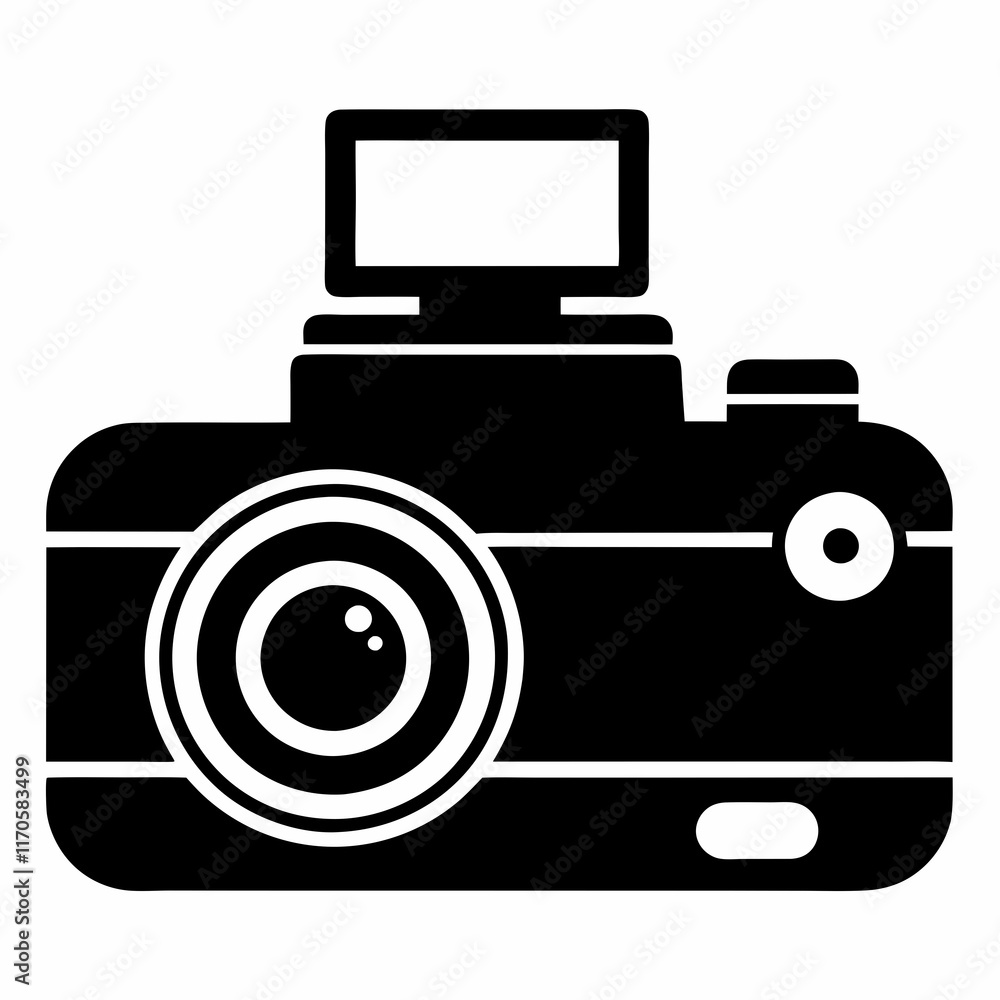 Dashcam Silhouette Vector Design Dashcam Silhouette Vector Design