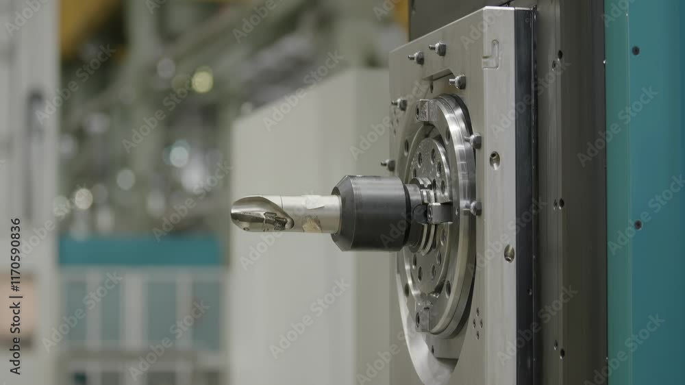 Advanced Machinery Components Play a Critical Role in a Manufacturing Environment Today. Stock Clip Advanced Machinery Components Play a Critical Role in a Manufacturing Environment Today. Stock Clip
