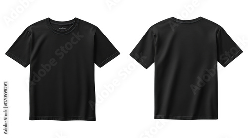 Black T Shirt Mockup