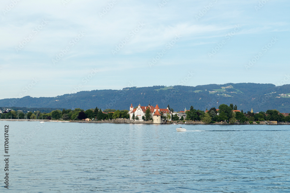 Fototapeta premium Boat trip on Lake Constance, Germany