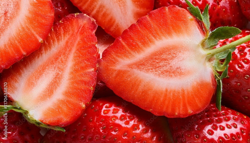 Group of fresh strawberry background, close up Group of fresh strawberry background, close up