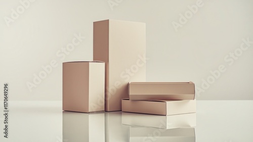 Stylish Minimalist Home Decor with Large Magazine Spread on Coffee Table
