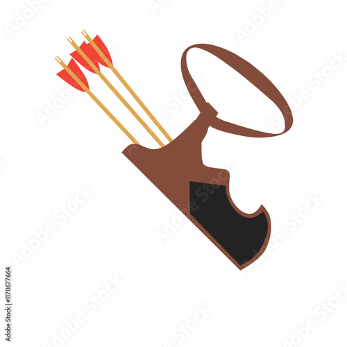 illustration of a quiver of arrows 