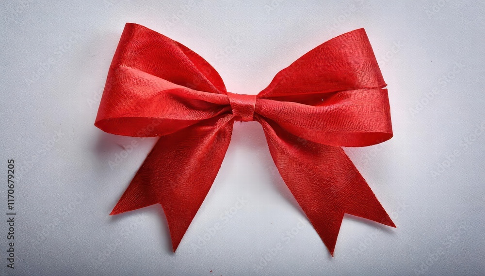 Elegant Red Bow on a Crisp White Background Perfect for Holiday Decorations, Gift Wrapping, and Festive Occasions Elegant Red Bow on a Crisp White Background Perfect for Holiday Decorations, Gift Wrapping, and Festive Occasions
