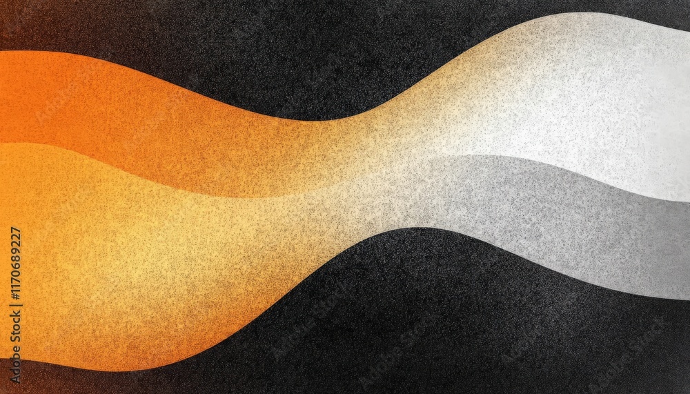 Abstract Orange Gray and Black Wavy Background Texture Design Abstract Orange Gray and Black Wavy Background Texture Design