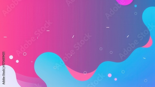 Flat soft gradient background.