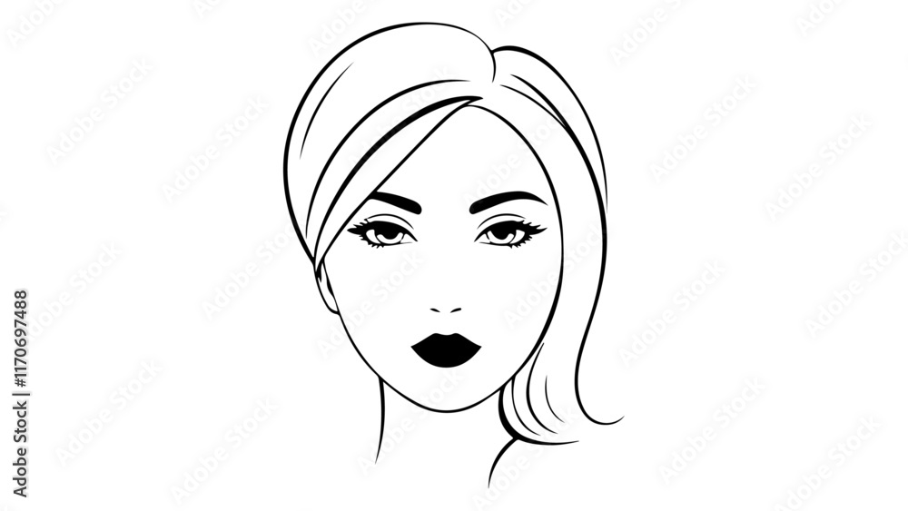 portrait of a woman, woman outline vector illustration, woman shape vector outline illustration, beautiful woman face with beautiful hair portrait of a woman, woman outline vector illustration, woman shape vector outline illustration, beautiful woman face with beautiful hair