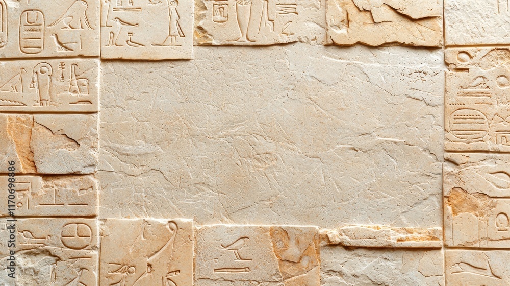 Close-up on ancient egyptian hieroglyphs and their historical value Close-up on ancient egyptian hieroglyphs and their historical value