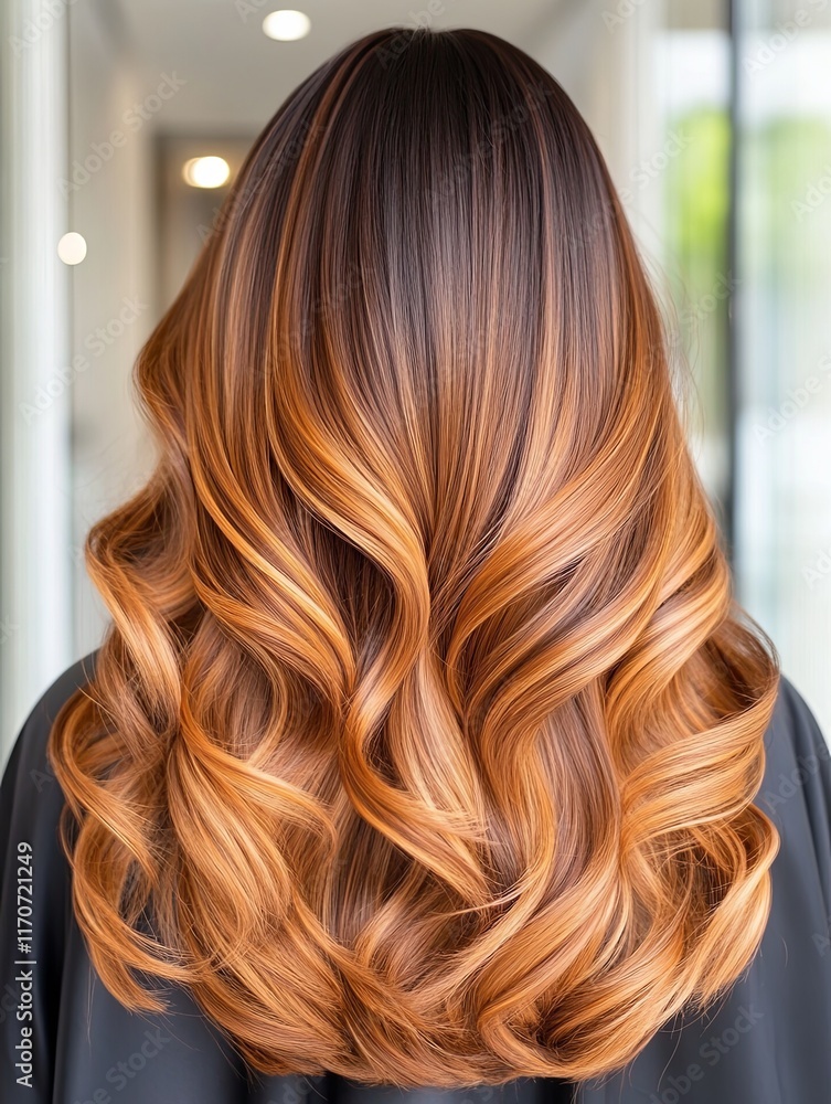 Elegant Ombre Hair with Sleek Transitioning Patterns Elegant Ombre Hair with Sleek Transitioning Patterns