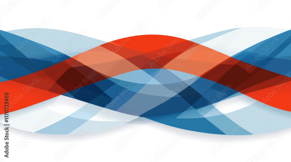 Colorful abstract wave pattern with overlapping shapes Colorful abstract wave pattern with overlapping shapes