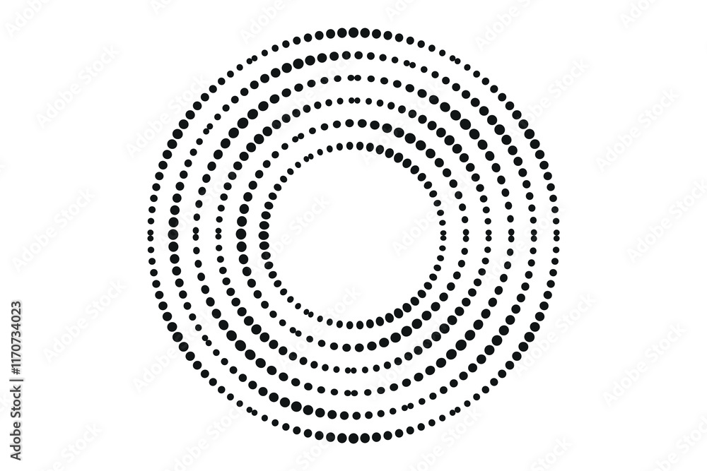 Halftone dots in circle form. Round logo, design element or icon. Vector dotted frame. Round logo. Vector dotted frame. Design element or icon. Halftone dots in circle form. Round logo, design element or icon. Vector dotted frame. Round logo. Vector dotted frame. Design element or icon.