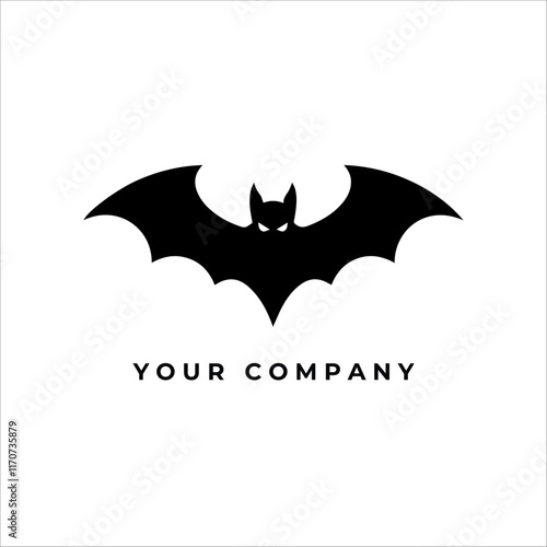 Eye Catching Vector Bat Logo