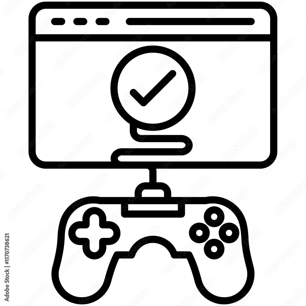 Game Testing Icon Game Testing Icon