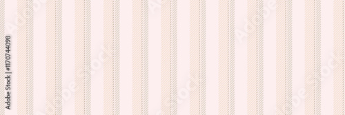 Stroke vertical background fabric, attire pattern textile lines. Dividing vector texture stripe seamless in light and white colors.