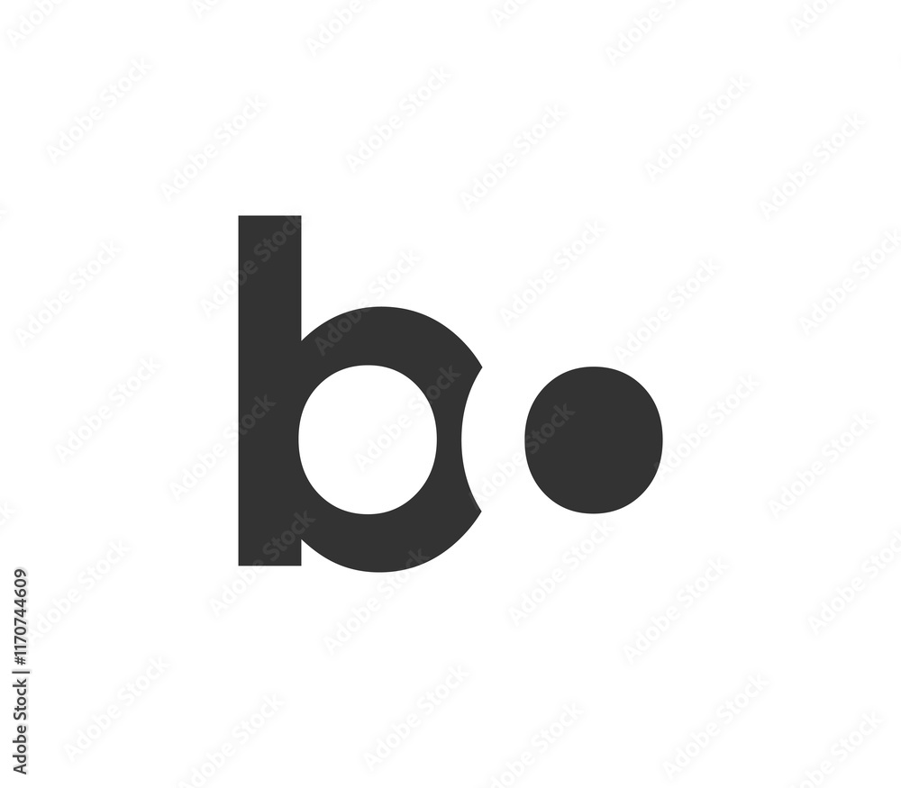 BO creative geometric initial based modern and minimal logo. Letter b o trendy fonts. BO creative geometric initial based modern and minimal logo. Letter b o trendy fonts.