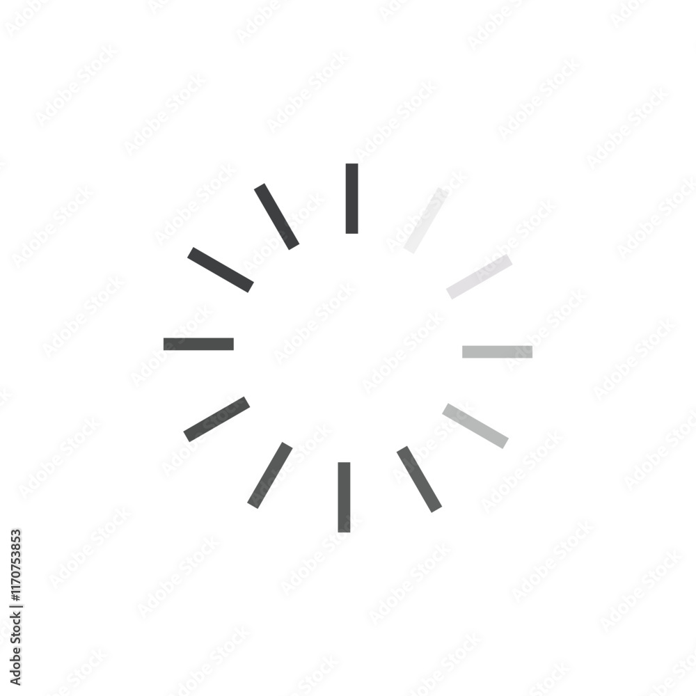 Obraz premium loading icon vector design