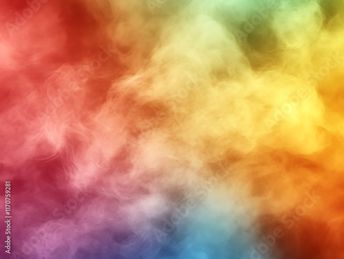 Colorful smoke abstract background. (1) photo