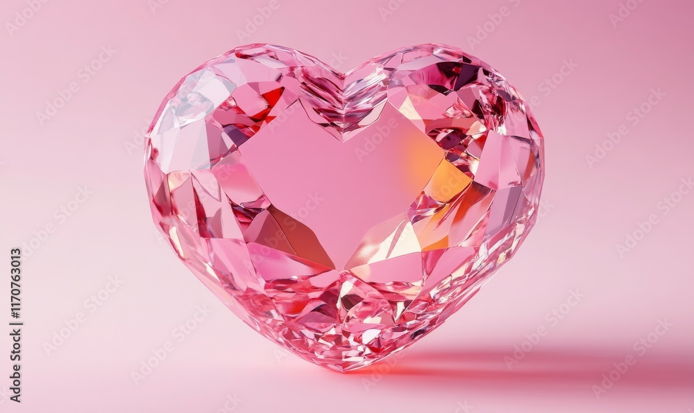 Pink heart icon on pink background. 3D Render. Happy valentine day concept. Pink heart icon on pink background. 3D Render. Happy valentine day concept.