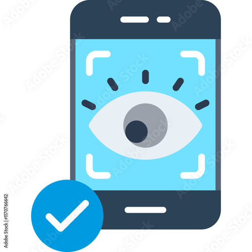 Eye Recognition Icon