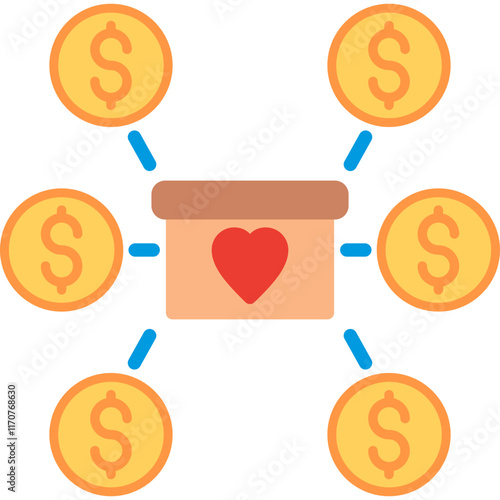 Crowdfunding Icon