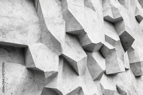 Granite texture with irregular depth in neutral tones for modern and industrial design