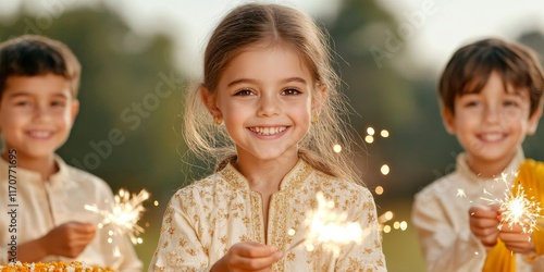 Sparkling Diwali Joy: Three...