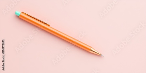 Rose Gold Pen on Blush Pink...