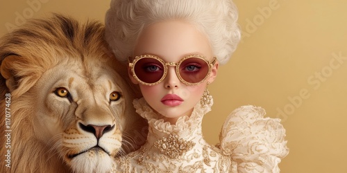 Regal Elegance: A captivati...