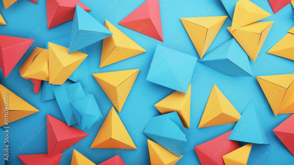 abstract geometric background with triangles abstract geometric background with triangles