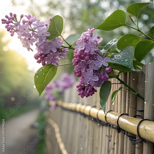 Beautiful close-up of vibrant purple lilac flowers blooming | Beautiful flowers Purpuled coloured refresing Environment photo