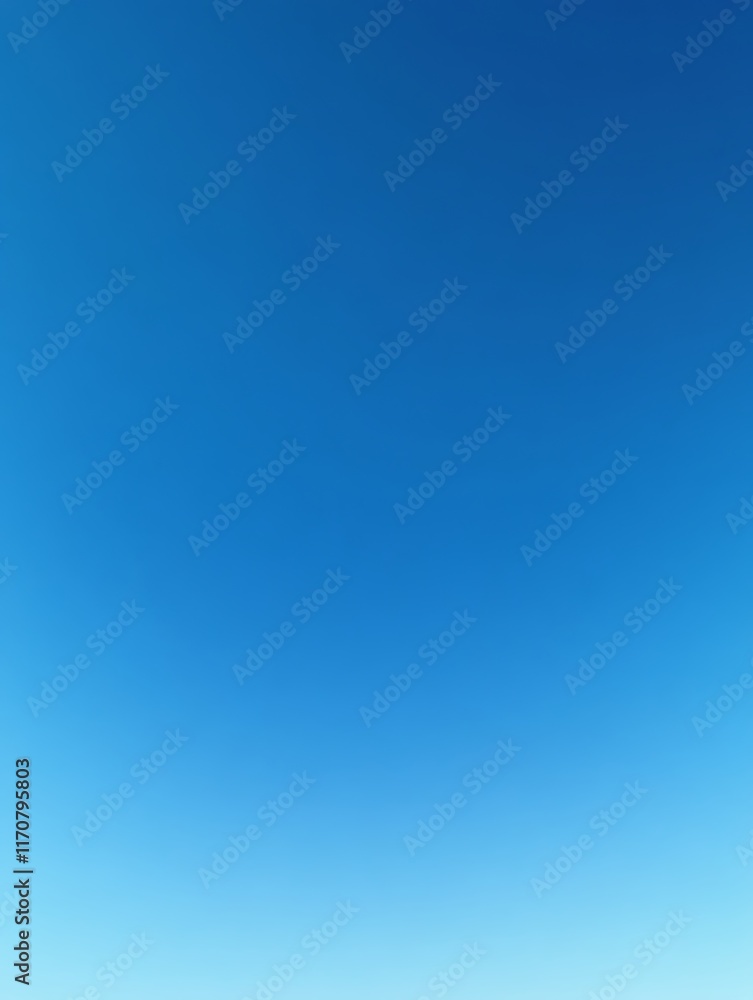 Clear, vibrant blue sky, gradient from dark to light. Clear, vibrant blue sky, gradient from dark to light.