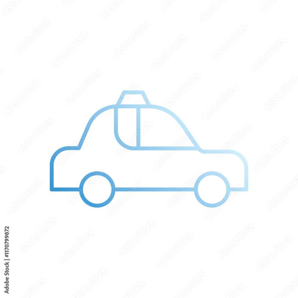 Taxi Service vector icon stock illustration Taxi Service vector icon stock illustration