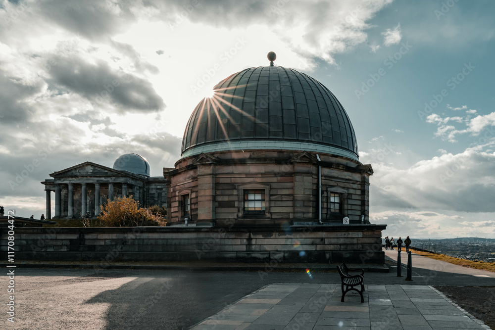 Obraz premium Calton Hill Edinburgh Scotland Schottland