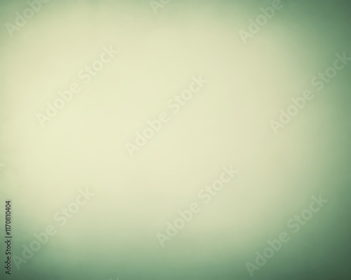 Soft green gradient background.