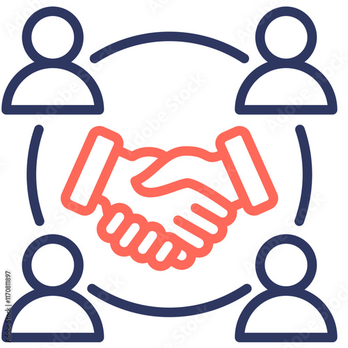 Collaborative Icon