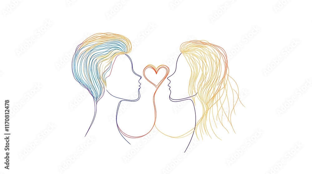 A Heartfelt Continuous Line Drawing Celebrating the Vital Role of Screenwriters in Art and Expression A Heartfelt Continuous Line Drawing Celebrating the Vital Role of Screenwriters in Art and Expression