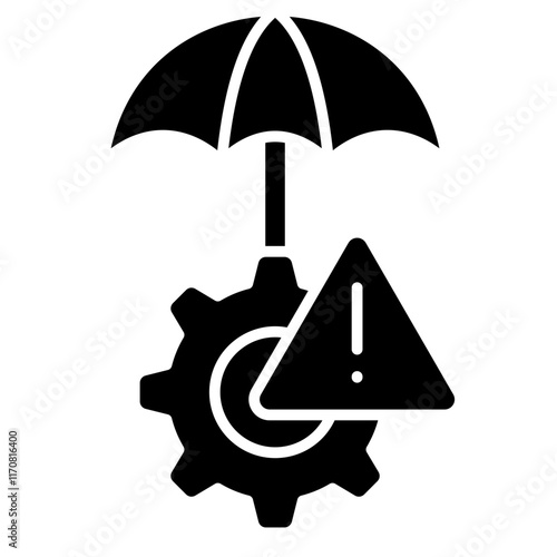 Risk Mitigation Icon